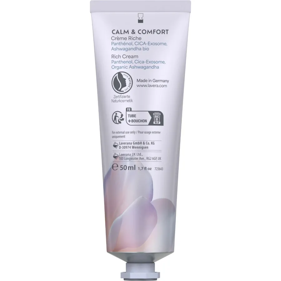 Calm & comfort Crème riche - Lavera