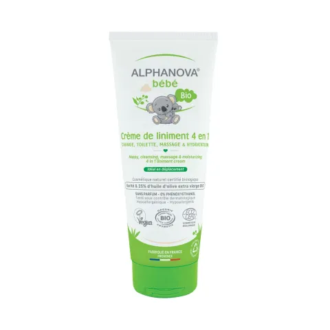 Crème de liniment 4 en 1 - Alphanova Bébé
