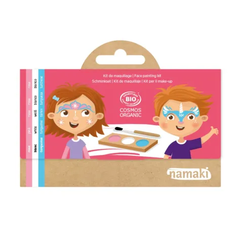 Kit de maquillage 3 fards Princesse & Licorne - Namaki