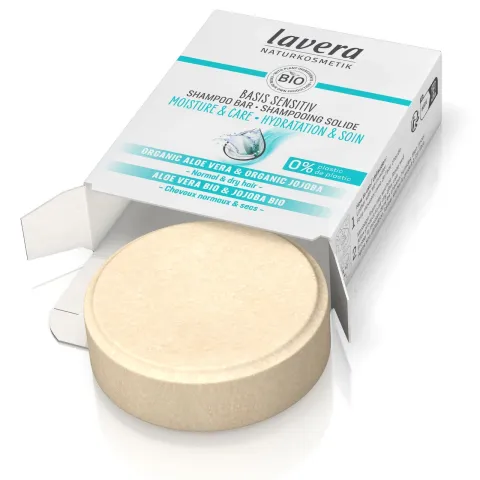 Shampoing solide Hydratation & Soin Basis Sensitiv - Lavera