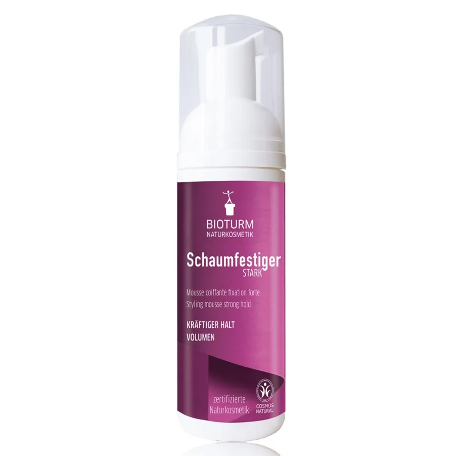 Mousse coiffante fixation forte - Bioturm