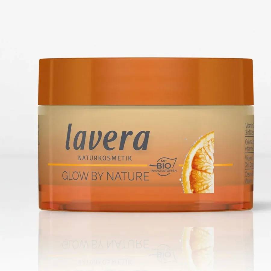 Crème 3en1 vitamine C Glow by Nature - 50 ml - Lavera