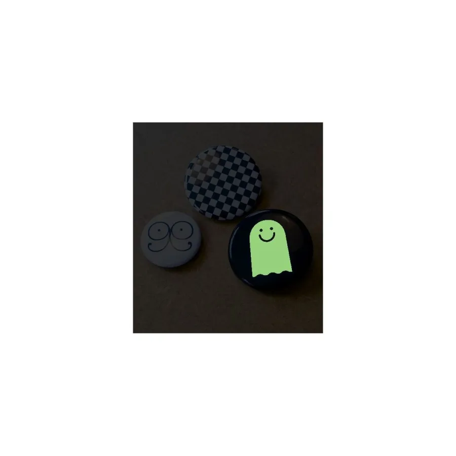 Lot de 3 badges - Maisons Georges