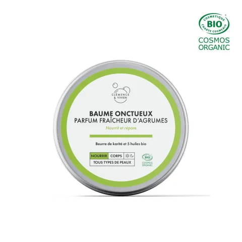 Baume onctueux Fraîcheur d'agrumes - Clémence et Vivien