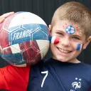 Crayons de maquillage supporter bleu-blanc-rouge - Namaki