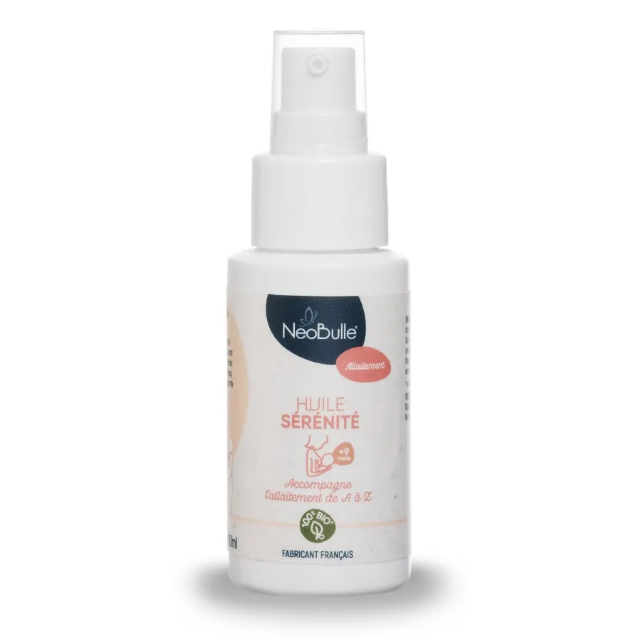Allaitement serein - Huile de massage - Neobulle