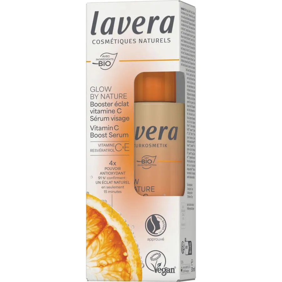 Sérum visage vitamine C Glow by Nature - Lavera