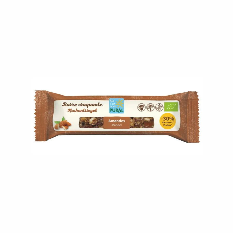 Barre croquante aux amandes - Pural