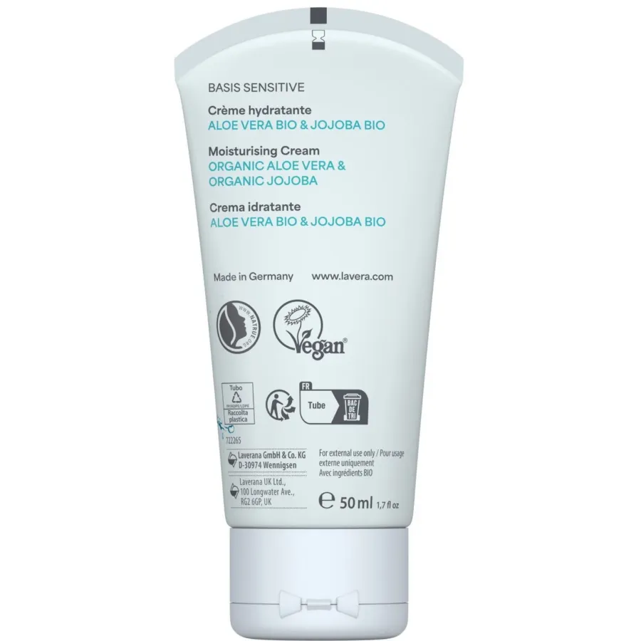 Crème hydratante visage Basis Sensitiv - Lavera