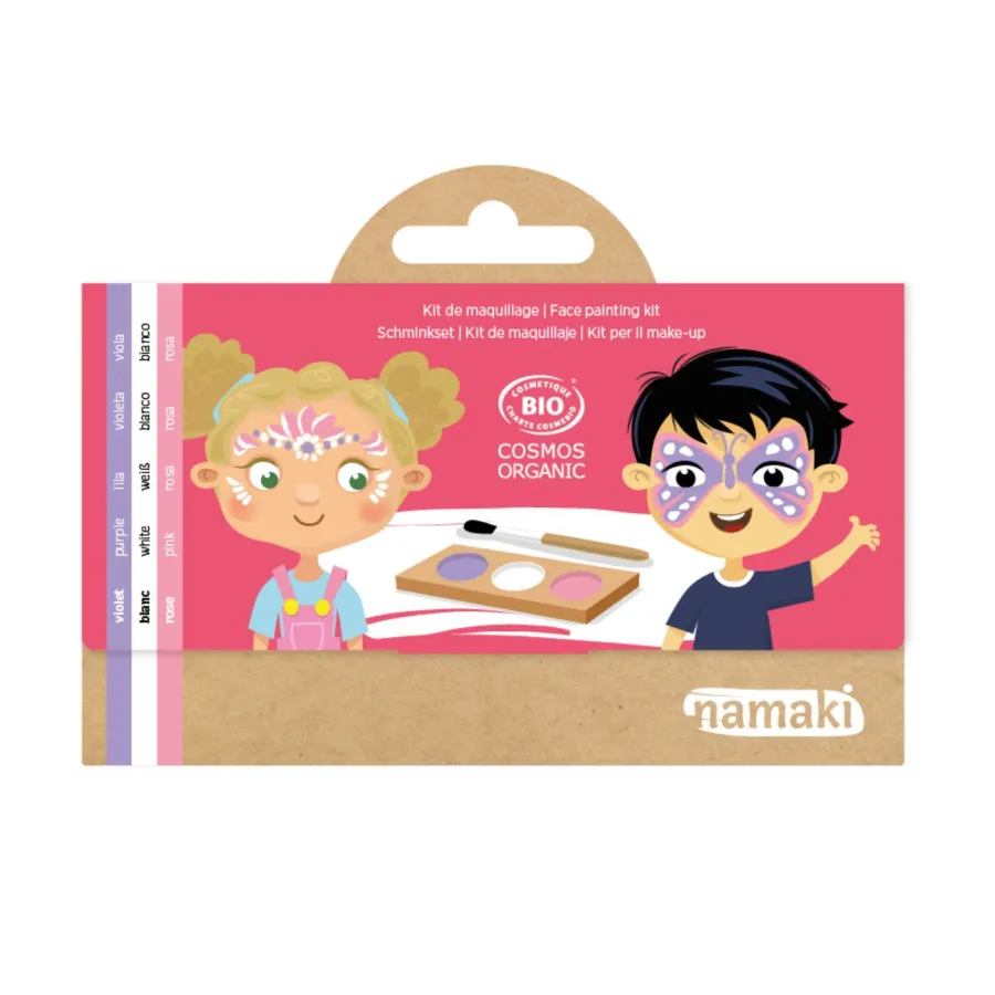 Kit de maquillage 3 fards Fée & Papillon - Namaki