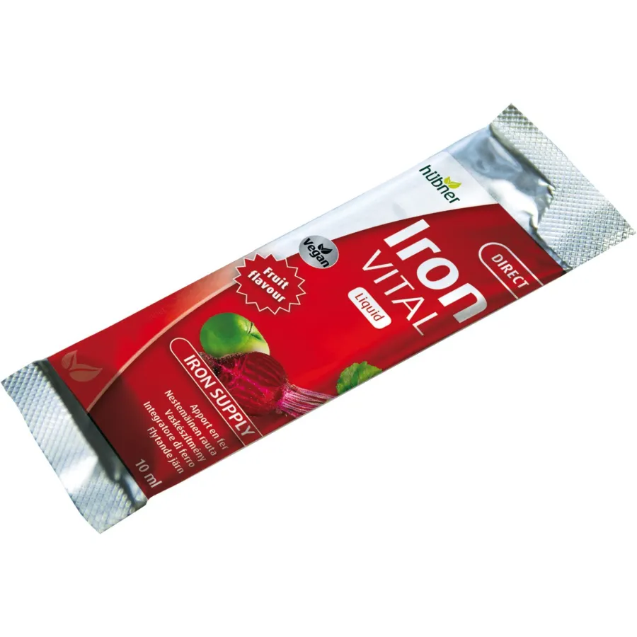 Iron VITAL force de fer liquide (sachets) - Hübner