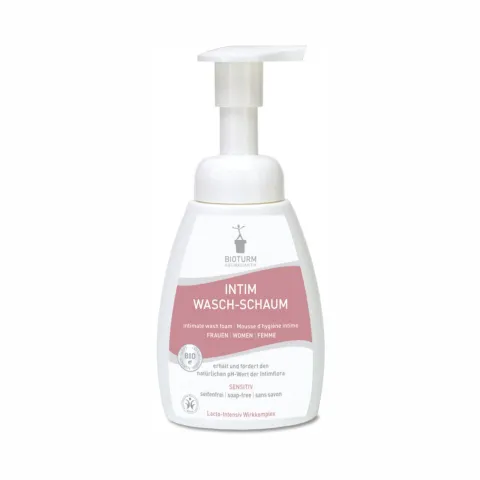 Mousse d'hygiène intime sans savon - Bioturm