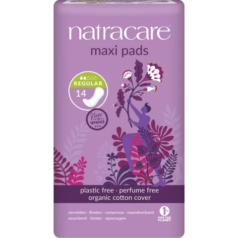 Serviettes hygiéniques en coton bio - Flux normal - Natracare