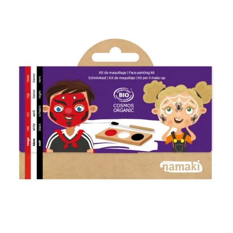 Kit de maquillage 3 fards Diable & Araignée - Namaki