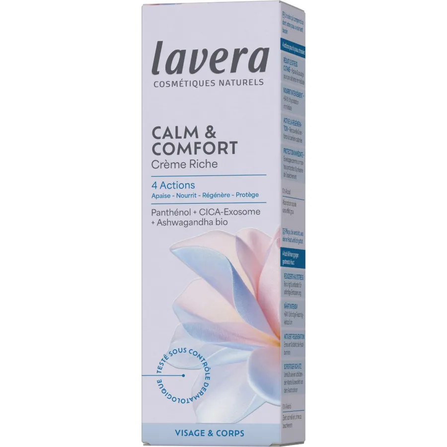 Calm & comfort Crème riche - Lavera
