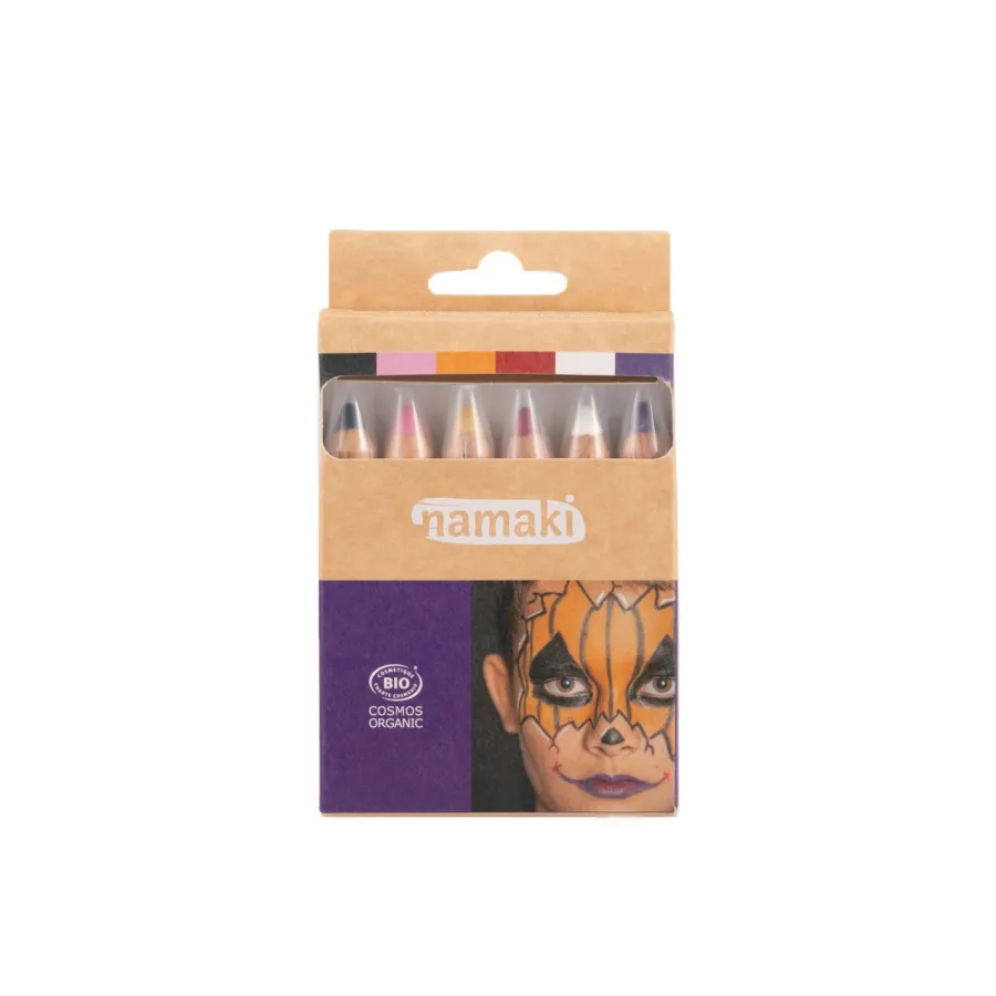 Kit de 6 crayons de maquillage Mondes des Horreurs - Namaki