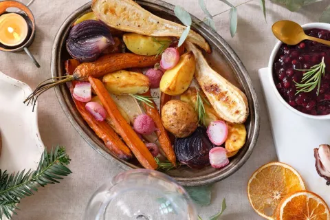 Recettes de fêtes avec des produits locaux et de saison